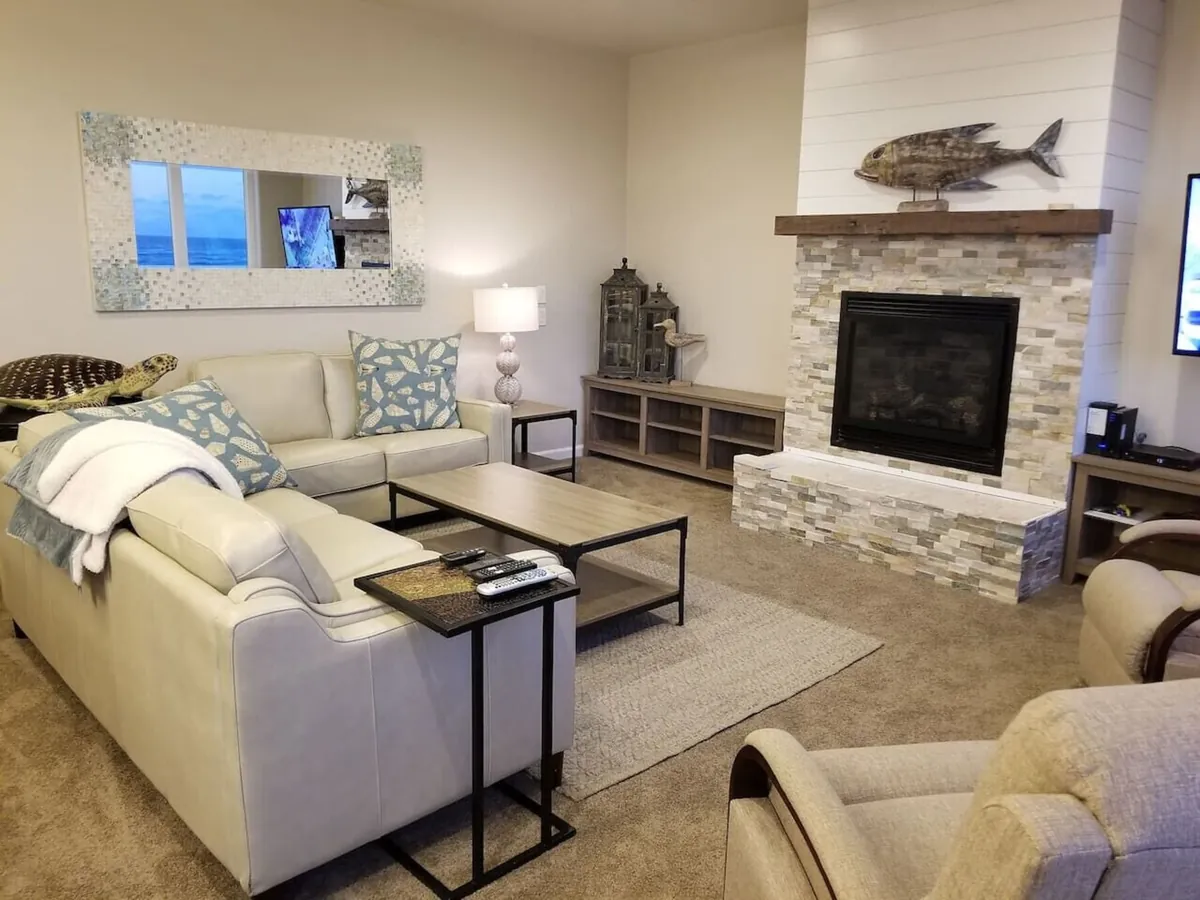 Great room at Beach Escape