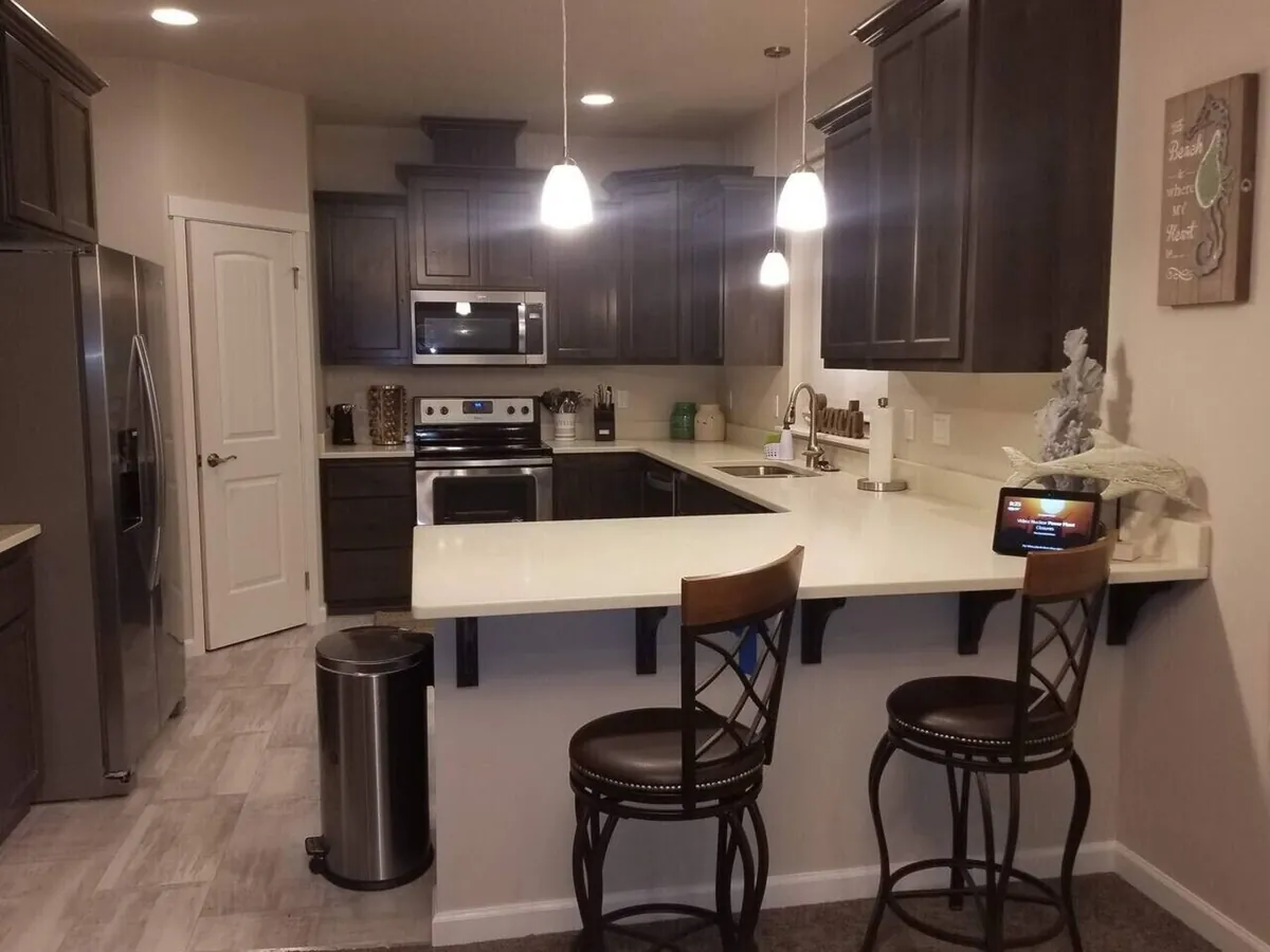 Kitchen appliance wall
